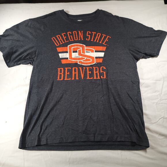 Oregon State Beavers Colosseum College Football T Shirt Mens Size Large L Gray - Picture 2 of 9